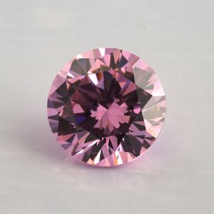 Venta Directa de Fábrica, Circonita de 8mm, Color Rosa, Blanco y Amarillo, Piedra Preciosa de Circonita - Product Image 5