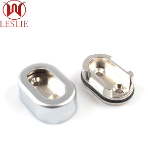 Nuovo Guardaroba <span class=keywords><strong>Hardware</strong></span> Supporto Ovale Closet Rod End Supporti per Porta Asciugamani di carta - Product Image 4