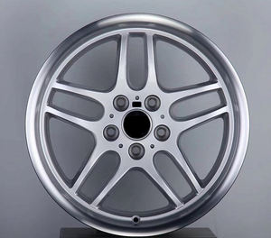 Jantes SY Custom 18-24 pouces M à rayons parallèles 5x120 en alliage d'aluminium argenté pour voitures particulières E46 E34 E90 E92 <span class=keywords><strong>E60</strong></span> E38 E39 - Product Image 2