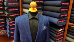 Traje de Boda para Hombre de Alta Calidad, Hecho a Medida en Tailandia por Steve & James, 100% Lana, Corte Entallado - Product Image 6
