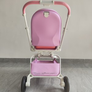 <span class=keywords><strong>Poussette</strong></span> pliable portable LianLi Olso Cheese White 2024 avec rotation à 360°, sécurité anti-chute, capacité de charge de 20 kg, transfrontalière - Product Image 6