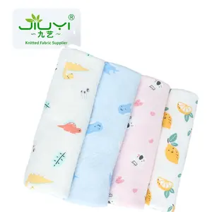 ขายส่ง100% Cotton พิมพ์กระต่าย Jacquard ถักผ้า