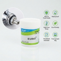 Échantillon Gratuit - Pack 50g - Graisse Alimentaire NSF H1 - Lubrifiant Silicone Blanc Étanche Haute et Basse Température pour Joints Toriques et Robinets
