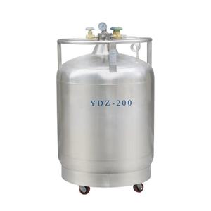 300L YDZ-300ไนโตรเจนเหลวแบบใช้แรงดันสูงสำหรับการขนส่งตัวอย่างถังแช่แข็งแบบ LN2สูญญากาศสูง - Product Image 2