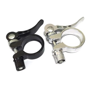 Schnellspanner Fahrradsattelstützenklemme Aluminium 28,6mm 31,8mm 34,9mm MTB Rennrad Fixie Sattelrohr-Klemme Mehrfarbig - Product Image 2