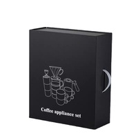 Ensemble de vaisselle en acier inoxydable de luxe personnalisé avec logo commercial, style vintage, 4, 5, 7, 9 pièces, cafetière, théière, vin