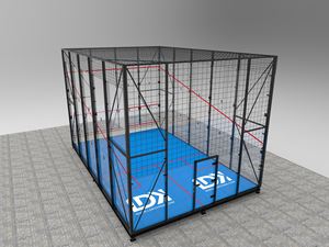 Campo da <span class=keywords><strong>Squash</strong></span> Panoramico Completo con Rete Superiore, Attrezzatura Professionale - Product Image 2