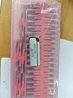 Repuestos para máquina de tejer urdimbre COMEZ Aguja/Bloque de aguja guía Muller con 18 pines
