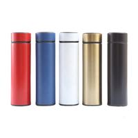 Bouteille isotherme sous vide en acier inoxydable YEKEA 500 ml avec affichage électronique LED de la température, maintien thermique 12-24 heures