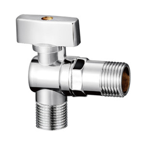 Robinet d'angle en laiton chromé forgé DOZ 10 bars, filetage femelle/mâle 1/2 pouce pour machines à laver, usage domestique facile - Product Image 3