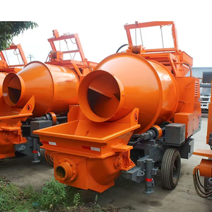 مضخة خرسانة صغيرة متنقلة مع خلاط بسعر تنافسي - Product Image 1