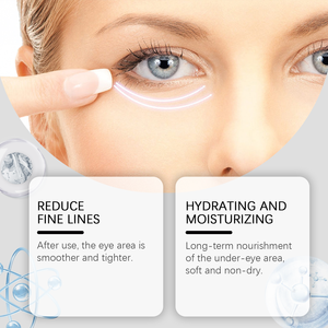 Crème pour les yeux raffermissante au rétinol 20g OEM Étiquette privée Resserrer Atténuer les rides Collagène Hydrater Vegan - Product Image 5