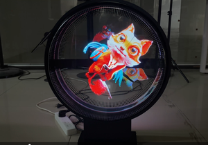 Panneau d'affichage holographique LED double face, boîte à lumière holographique <span class=keywords><strong>3D</strong></span>, angle de vision de 178°, luminosité de 2000 cd, extérieur/intérieur, médical - Product Image 3