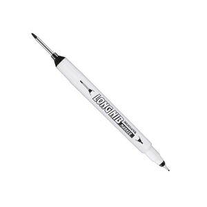 ปากกามาร์คเกอร์หัวคู่ขนาด 30 มม. 20 มม. หัวแหลมยาว สำหรับเขียนแบบถาวร ใช้สำหรับงานผลิต ตกแต่งบ้าน ห้องน้ำ - Product Image 1