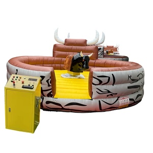 Juegos <span class=keywords><strong>de</strong></span> adultos usados comercialmente para Rodeo Bull Riding Machine Controls Inflable Tauromaquia Mecánica Bull Ride para la venta - Product Image 1
