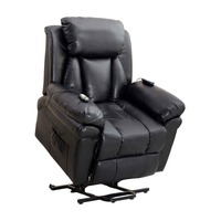Fauteuil inclinable électrique moderne pivotant et à bascule, ottoman, fournisseur de mobilier pour projets, distribution en gros de commandes en volume