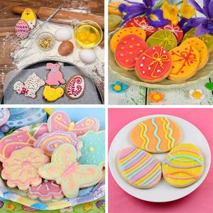 Stampo per Biscotti a Forma di Uovo, Coniglio, Ravanetto e Uccelli <span class=keywords><strong>Pasquali</strong></span> in Acciaio Inossidabile, Personalizzabile, per Pasticceria Fai-da-Te - Product Image 5