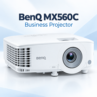 Projecteur de salle de réunion BenQ MX560C 3800 ISO Lumen DLP XGA 1024*768 pour les présentations, projecteur vidéo numérique pour l'école