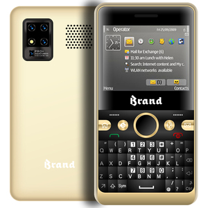 Vente directe d'usine, nouveau produit C300, téléphone QWERTY 2G GSM avec grand écran de 2,4 pouces, téléphone QWERTY - Product Image 1