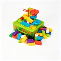 Ensemble de construction de maison de poupée DIY pour enfants, 58 pièces, jouet éducatif en plastique ABS de haute qualité, aire de jeux familiale, pour les enfants de 2 à 6 ans, unisexe