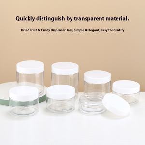 Vente en gros 50g-250g bocal en plastique et PET boîtes de conserve scellées pour la gelée de chocolat bonbons chewing-gum - Product Image 2