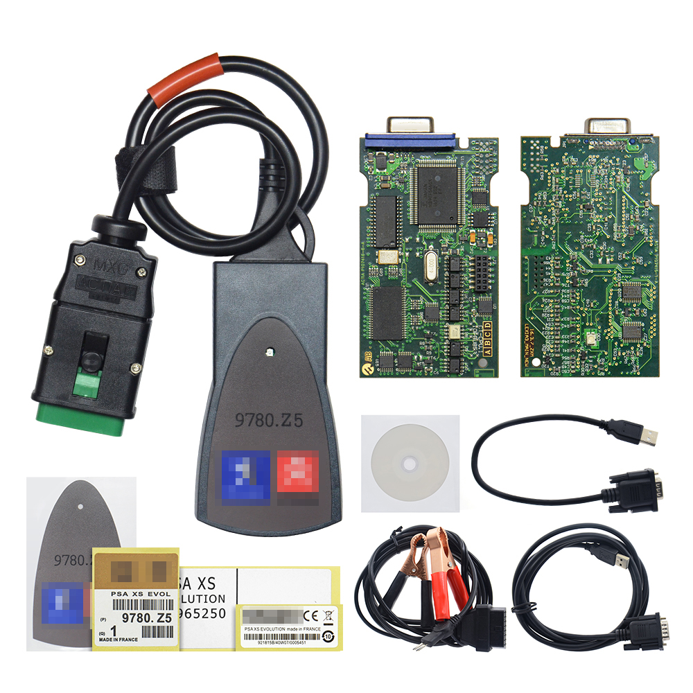 Диагностический сканер lexia3 OBD2, устройство для диагностики автомобиля, с полными чипами, для citroen peugeot diagbox V7.83