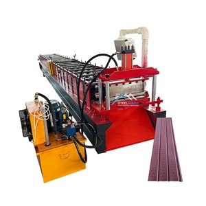 آلة تصنيع ألواح السقف المجلفنة الرائجة، آلة صنع ألواح الجدران ذات الحواف الثابتة لأمريكا - Product Image 1