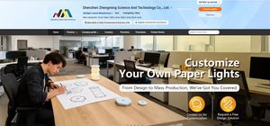 Moderne design opvouwbare papieren LED tafellamp met touchbediening, warm wit licht, milieuvriendelijke oplaadbare batterij, woondecoratie - Product Image 4