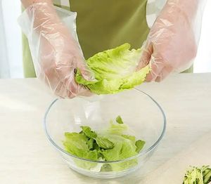Gants en plastique jetables économiques, gants en TPE, gants transparents en polyéthylène alimentaire, gants hybrides extensibles en polyéthylène TPE - Product Image 2
