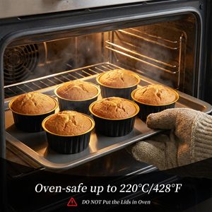 Disposable Ice Cream Aluminum <b>Foil</b> <b>Container</b> Cup Aluminium with Lid - Product Image 3