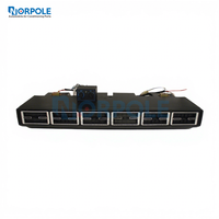 BEU 848L (noir) Universal Underdash AC Climatisation Refroidissement et chauffage pour voitures et camions Unité d'évaporateur automatique