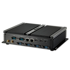 Mini PC sin ventilador KINGDEL <span class=keywords><strong>i5</strong></span> 4200U/<span class=keywords><strong>4210U</strong></span>/4260U 8GB+256GB SSD 6COM 2LAN PC Industrial - Product Image 1