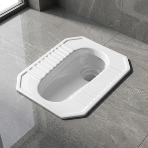 Inodoro de Cerámica para Cuclillas, Económico, Estilo Tailandés, con Plataforma, Inodoro de Cuclillas para Baño, Artículos Sanitarios, en Venta - Product Image 1