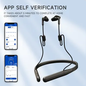Rechargeable Invisible In-ear Earphone Digital Hearing Aids 16 Channels Blue-tooth 5.3 Sound Amplifier