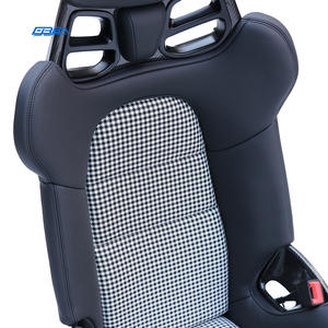 Asientos de coche de alta gama personalizables en cuero Nappa Alcantara y fibra de carbono seca para Porsche 911 964 - Product Image 3