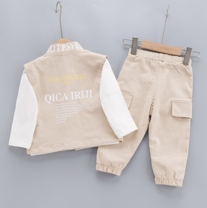 Oferta Especial: Conjuntos de Ropa para Niños con Diseño Moderno, Pantalones Deportivos y Chaqueta, Precio Pakistán - Product Image 3