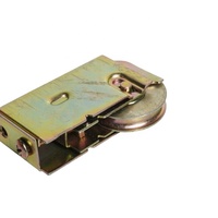 Roulettes de porte et fenêtre coulissantes modernes en acier inoxydable Cowell P0332, épaisseur 3 mm, 1-1/4 pouce, revêtement zinc, durables, à bas prix, vente chaude