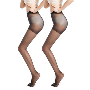 <span class=keywords><strong>2025</strong></span> 새로운 도착 하이 퀄리티 여자 사용자 정의 쉬어 섹시 나일론 팬티 스타킹 투명 초박형 스타킹 여성용 팬티 스타킹 - Product Image 3