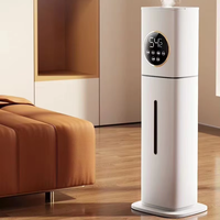 Humidificateur domestique 8L, type sur pied, faible bruit, ultrasonique, purification UV, atomiseur d'air