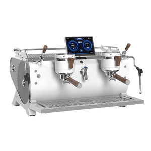 Máquina de Café Espresso Semiautomática Doble Comercial Popular al por Mayor AT2-2 con Pantalla de Datos de Extracción en Tiempo Real que Garantiza la Consistencia - Product Image 4