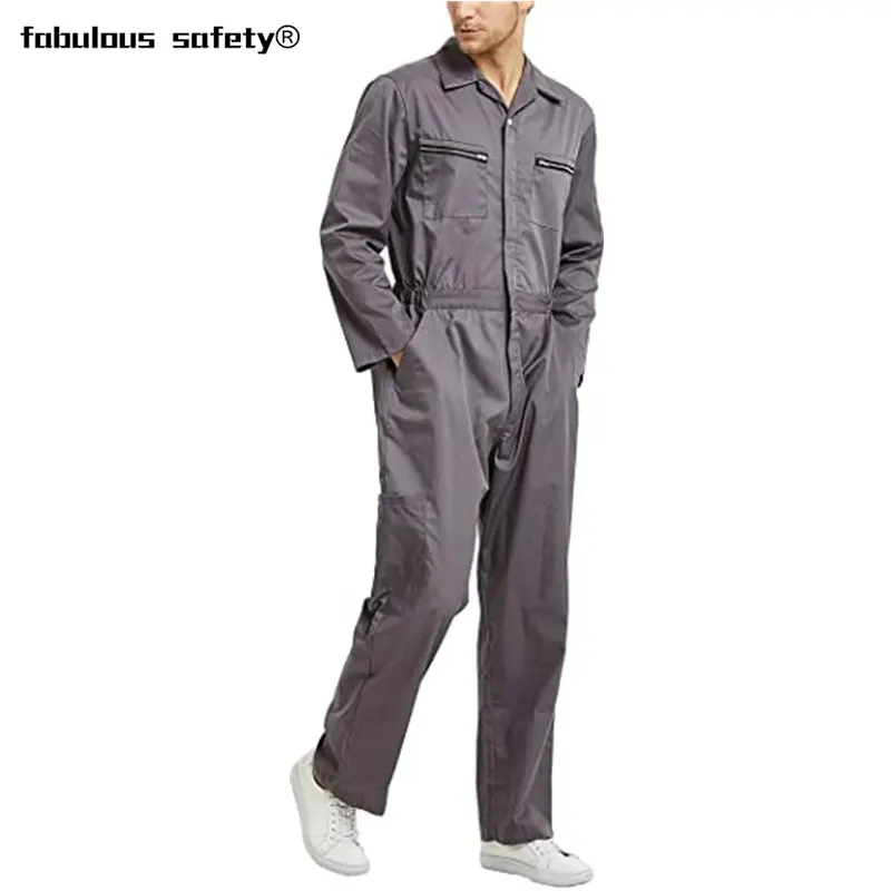 Factory Direct Selling Safety Garment with Fire Proof and Anti-static Functions Coveralls for Industry
