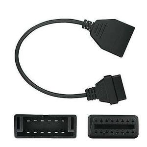 Connecteur pour outil de <span class=keywords><strong>Diagnostic</strong></span> de voiture, 10 pièces, 16 broches, câble adaptateur OBD2, pour BMW, Nissan, Toyota, <span class=keywords><strong>OPel</strong></span> - Product Image 5