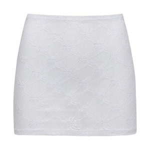 Sexy Bikini a triangolo scozzese 3 pezzi costume da bagno in pizzo <span class=keywords><strong>trasparente</strong></span> Micro avvolgente <span class=keywords><strong>gonna</strong></span> con perizoma ragazze - Product Image 3