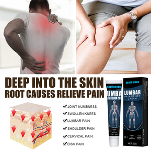 Krim Pereda Nyeri Pinggang South Moon 20g, untuk Nyeri Sendi, Mati Rasa, Bengkak di Lutut, Pinggang, Bahu, dan Nyeri Diskus Serviks - Product Image 6