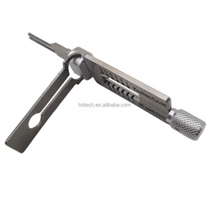 SS301 2 सीसा बस सिविल लॉक खोलने लॉक पिक सेट लॉकस्मिथ उपकरण - Product Image 6