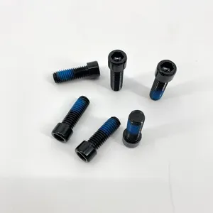 Huoli Scooter Hardened Durable M8 23mm Length Screw Bolt with Blue Pitch for Pro Stunt Scooter Clamp
