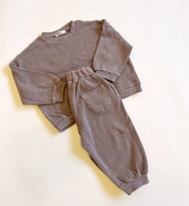 Set Jogger per bambini Unisex felpe a maniche lunghe Casual a maniche lunghe e <span class=keywords><strong>pantaloni</strong></span> sportivi per ragazzi e ragazze - Product Image 6