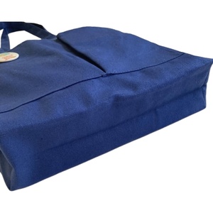 Sac fourre-tout en toile de coton multi-poches, durable et réutilisable, sac à bandoulière pour l'école, le travail, les courses quotidiennes, les trajets domicile-travail, OEM ODM personnalisé - Product Image 3