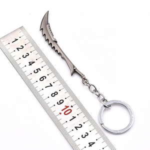 Se vend bien sur un jeu compétitif spécial lols personnage populaire accessoires exclusifs artisanat en métal épée porte-clés pendentif - Product Image 5