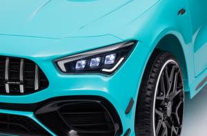 Per <span class=keywords><strong>Mercedes</strong></span> <span class=keywords><strong>Benz</strong></span> Cla45 <span class=keywords><strong>giocattolo</strong></span> con licenza Ride-on per bambini 2.4G telecomando MP3 cintura di sicurezza quattro ruote sospensione di plastica - Product Image 2